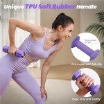 Adjustable Dumbbell Set - 4 in 1 Weights for Home