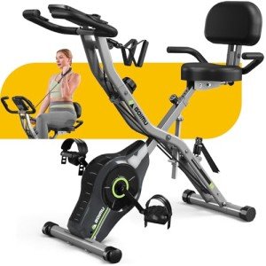 Compact 5-in-1 Exercise Bike for Seniors