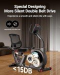 HARISON Semi Commercial Recumbent Exercise Bike for Home