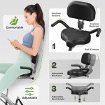 Compact 5-in-1 Exercise Bike for Seniors