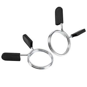 EastyGold Olympic Barbell Clips for Weightlifting