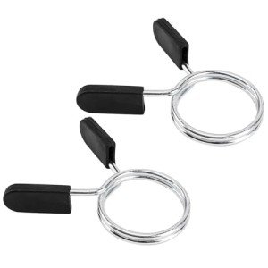 EastyGold Barbell Spring Clip Collars for Weightlifting