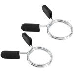 EastyGold Barbell Spring Clip Collars for Weightlifting