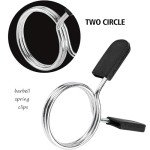 EastyGold Barbell Spring Clip Collars for Weightlifting