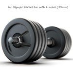 EastyGold Barbell Spring Clip Collars for Weightlifting