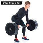 EastyGold Olympic Barbell Clips for Weightlifting