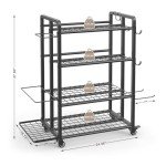 Versatile Weight Rack for Home Gym Storage
