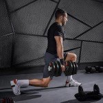 Yaheetech 90lbs Adjustable Dumbbell Set for Home Gym