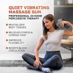 LifePro Deep Tissue Massage Gun with 8 Heads