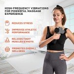 LifePro Deep Tissue Massage Gun with 8 Heads