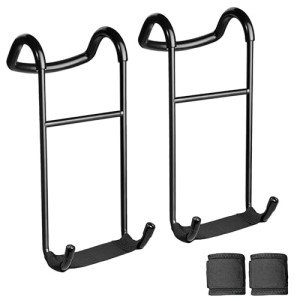 Heavy Duty Dumbbell Spotter Hooks with Straps