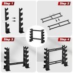 5-Tier Dumbbell Rack for Strength Training Storage
