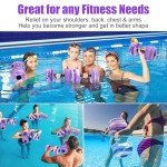 Water Workout Dumbbells - Set of 2, Purple