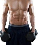 7.5 lb Rubber Coated Hex Dumbbells - Pair