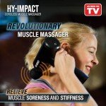 Cordless Muscle Massager with 4 Heads & 6 Speeds