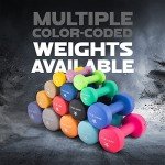 Yes4All 20 lbs Non-Slip Hexagon Dumbbells (Pair)
