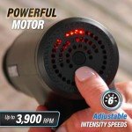 Cordless Muscle Massager with 4 Heads & 6 Speeds