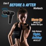 Cordless Muscle Massager with 4 Heads & 6 Speeds