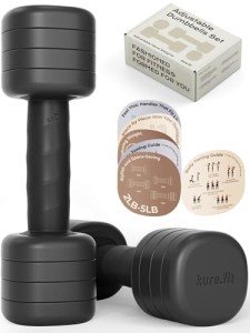 Adjustable Dumbbell Set – 2LB to 5LB Weights