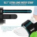 Adjustable Dumbbell Foot Attachments for Leg Workouts
