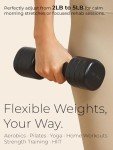 Adjustable Dumbbell Set – 2LB to 5LB Weights
