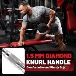 PAPABABE Hex Dumbbell Set for Home Gym