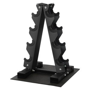 A-Frame 4-Tier Dumbbell Rack for Home Gym