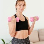 Neoprene Coated Hex Dumbbell Set for Home Gym
