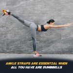 Ankle Straps for Dumbbell and Cable Machines