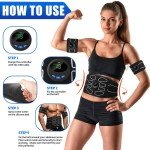MarCoolTrip Electronic Muscle and Ab Stimulator