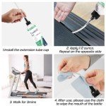 Silicone Treadmill Lubricant with Tubes and Cloths