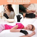 Adjustable Compression Hand Ice Pack Gloves