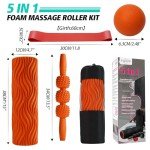 5-in-1 Foam Roller Set for Muscle Relief