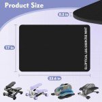 Under Desk Elliptical Non-Slip Exercise Mat