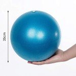9-Inch Blue Pilates and Core Exercise Ball