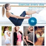 9-Inch Blue Pilates and Core Exercise Ball