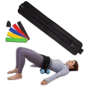 Hip Thrust Belt with Resistance Bands Set