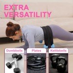 Hip Thrust Belt with Resistance Bands Set