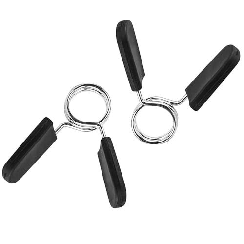 Barbell Spring Clips for Weightlifting and Strength Training