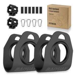 Versatile Home Gym Clips for Weightlifting & Exercises