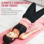 Comfortable Hip Thrust Belt for Home Workouts