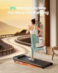 Abonow 2-in-1 Portable Walking Pad Treadmill