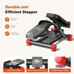 UTRYCO Compact Hydraulic Stair Stepper with Monitor