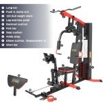 Versatile Home Gym with Pulley System & Resistance