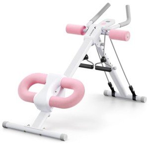 Adjustable Foldable Ab Machine for Home Workouts