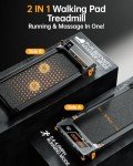 Compact Walking Pad Treadmill with Remote Control