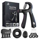 Massage Gun and Hand Grip Strengthener Kit