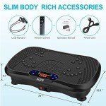 AXV Vibration Fitness Plate for Full Body Workout