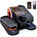 Portable Under Desk Elliptical with Remote Control