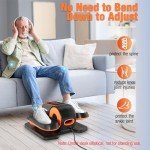 Portable Under Desk Elliptical with Remote Control